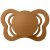 Соска-пустышка силиконовая 6+ месяцев BIBS Couture Silicone Caramel 1510289